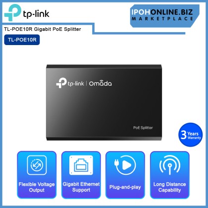 TP-LINK TL-POE10R Gigabit PoE Splitter
